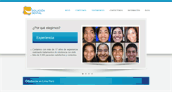 Desktop Screenshot of ortodonciaestetica.pe